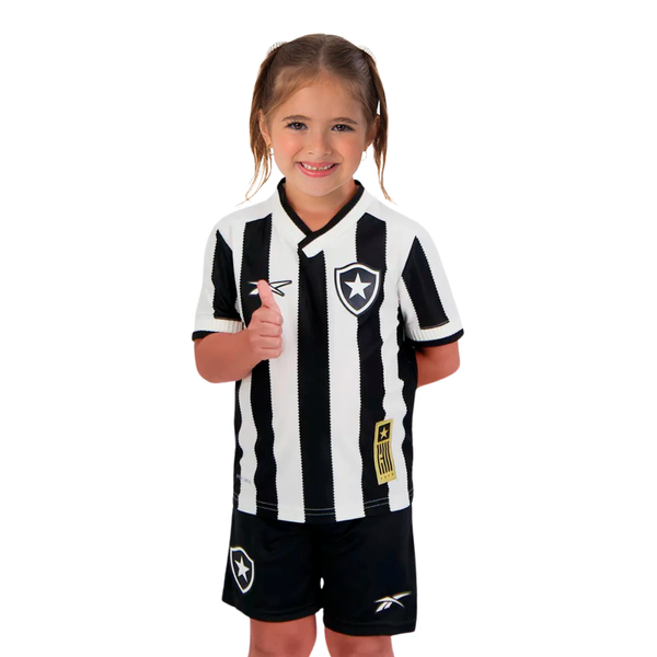 Kit Infantil Reebok Botafogo 2024/25 I Feminina